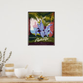  Porto Rico Travel Poster (Keuken)