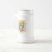 Porto Rico Wapenmunt Bierpul (Voorkant links)