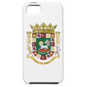 Porto Rico Wapenmunt Case-Mate iPhone Case (Achterkant)