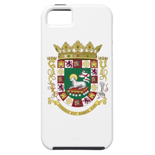 Porto Rico Wapenmunt Case-Mate iPhone Case (Achterkant)