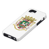 Porto Rico Wapenmunt Case-Mate iPhone Case (Onderkant)