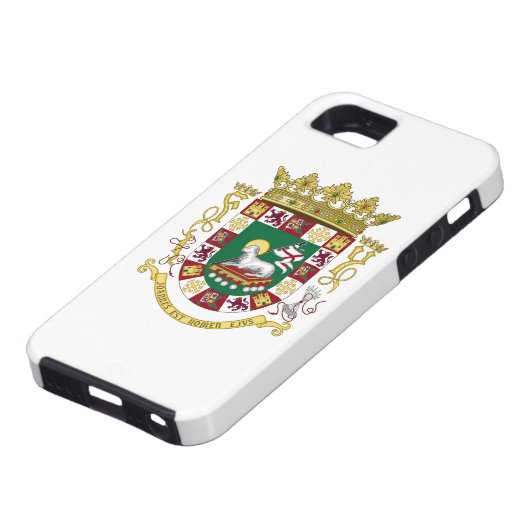 Porto Rico Wapenmunt Case-Mate iPhone Case (Onderkant)