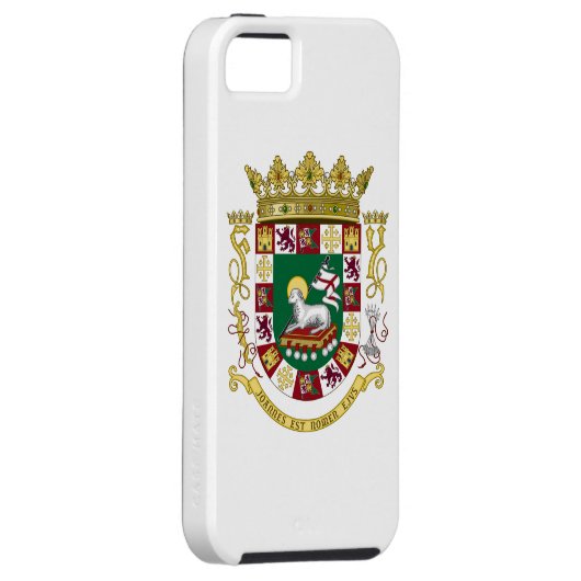 Porto Rico Wapenmunt Case-Mate iPhone Case (Back/Rechts)