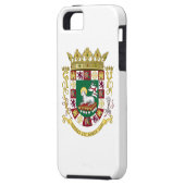 Porto Rico Wapenmunt Case-Mate iPhone Case (Achterkant Links)