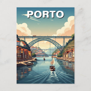 Porto River Cruise Portugal Reizen Briefkaart