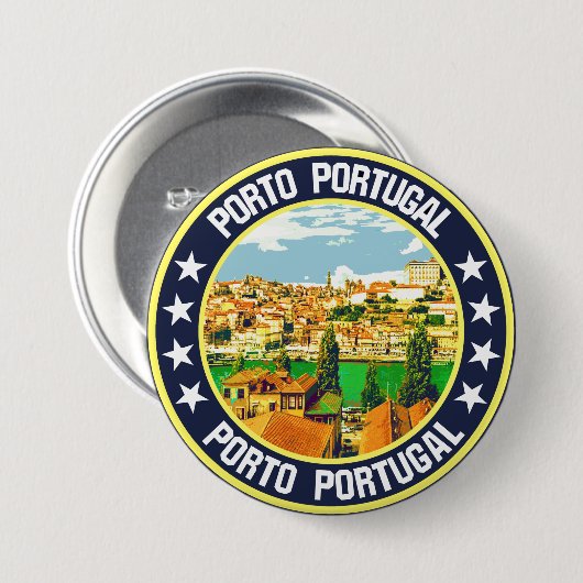 Porto Ronde Button 7,6 Cm (Voorkant /achterkant)