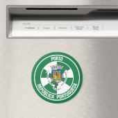 Porto Round Emblem Magneet (Insitu (Vaatwasser))
