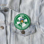 Porto Round Emblem Ronde Button 7,6 Cm (In situ)