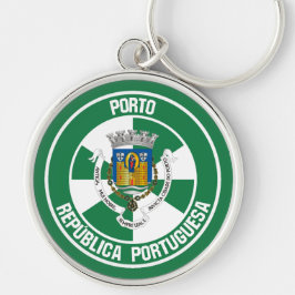 Porto Round Emblem Sleutelhanger