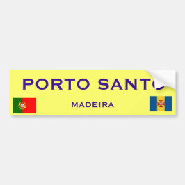 Porto Santo* (Madeira) Bumpersticker