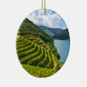 Porto Schilderachtig kerstversiering Keramisch Ornament (Rechts)