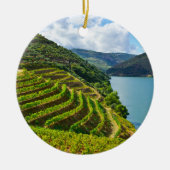 Porto Schilderachtig kerstversiering Keramisch Ornament (Voorkant)