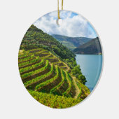 Porto Schilderachtig kerstversiering Keramisch Ornament (Links)