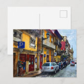 Porto Streets Portugal Briefkaart (Voorkant / Achterkant)