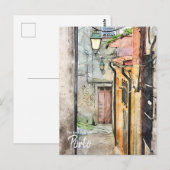 Porto Streets Portugal Briefkaart (Voorkant / Achterkant)