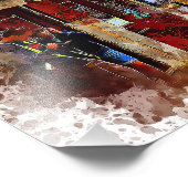 Porto Streets Portugal Foto Afdruk (Hoek)