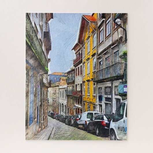 Porto Streets Portugal Legpuzzel (Verticaal)