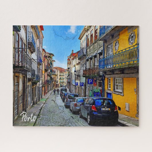Porto Streets Portugal Legpuzzel (Horizontaal)