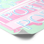 Porto Travel Art, Portugal Travel Art, Pastel Poster (Hoek)