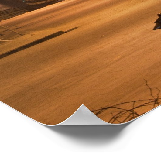 Porto van Night Poster (Hoek)