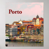 Porto van over de Douro Poster (Voorkant)