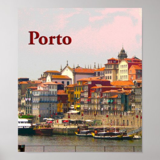 Porto van over de Douro Poster (Voorkant)
