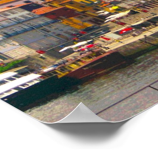 Porto van over de Douro Poster (Hoek)