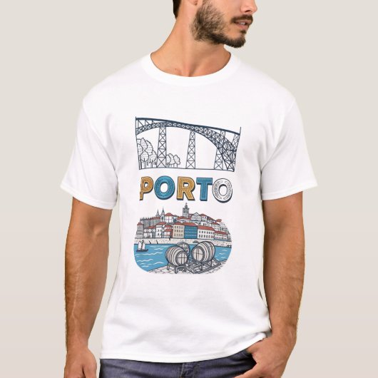 Porto Vibes T-shirt (Voorkant)