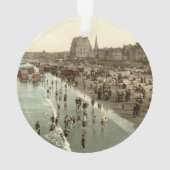 Portobello Beach, Edinburgh, Schotland Ornament (achterkant)