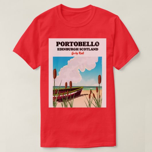 Portobello Beach Edinburgh T-shirt (Design voorkant)