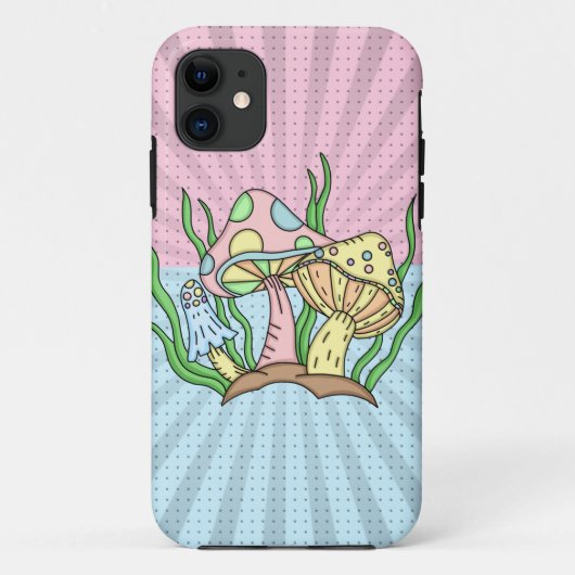 Portobello paddenstoel Case-Mate iPhone case (Achterkant)