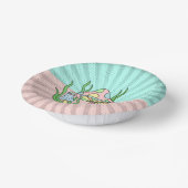 Portobello paddenstoel papieren kommen (Gebogen)