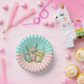 Portobello paddenstoel papieren kommen (Feest)