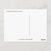 Portobello Pier, Edinburgh, Schotland Briefkaart (Achterkant)