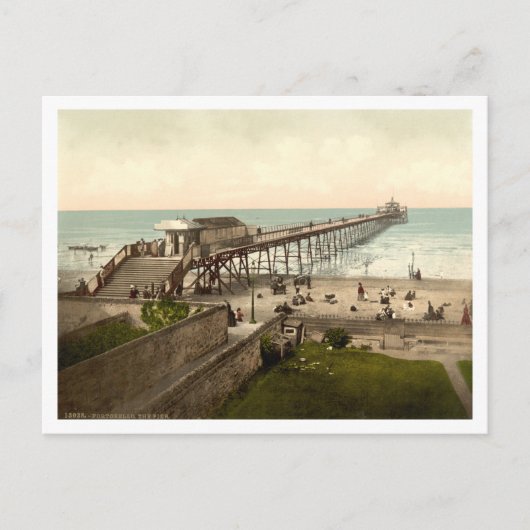 Portobello Pier, Edinburgh, Schotland Briefkaart (Voorkant)