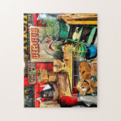 Portobello Road Markt Londen. Legpuzzel (Verticaal)