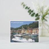 portofineboten briefkaart (Staand voorkant)