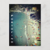 portofinezwemmen briefkaart (Voorkant)