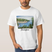 Portofino A Majestic uitzicht T-shirt (Voorkant)