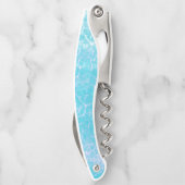 Portofino Aqua White Beach Party Kurkentrekker (Achterkant)