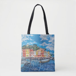 Portofino boodschappentas tote bag