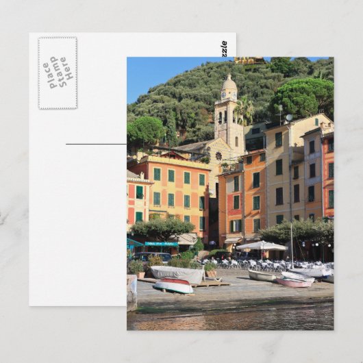 Portofino Briefkaart (Voorkant / Achterkant)