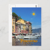 Portofino Briefkaart (Voorkant / Achterkant)