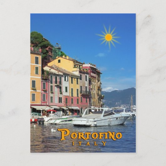 Portofino Briefkaart (Voorkant)
