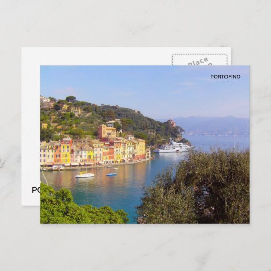 PORTOFINO BRIEFKAART (Voorkant / Achterkant)