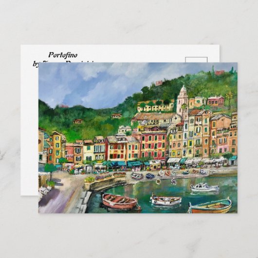 Portofino, Briefkaart (Voorkant / Achterkant)