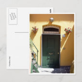 portofino-deuropening briefkaart (Voorkant / Achterkant)