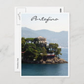 portofino-eigenschap briefkaart (Voorkant / Achterkant)