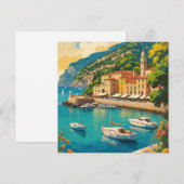  Portofino Genova Italië Kaart (Voorkant / Achterkant)