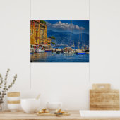Portofino Harbour Poster (Keuken)